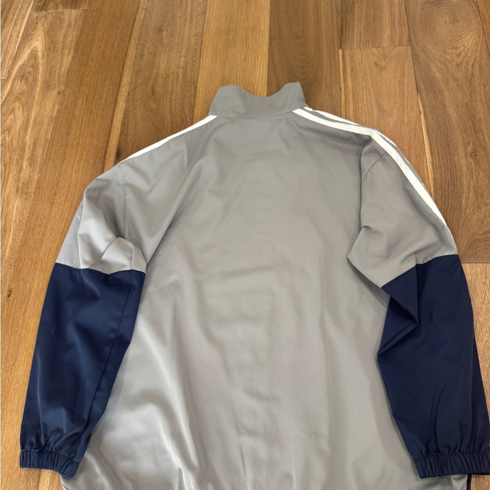 Men’s Balenciaga Colorblock Logo Windbreaker Jacket - Picture 9 of 11